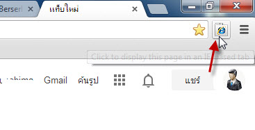 ใช้งาน ie tab