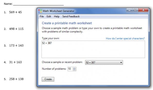 Math Worksheet Generator Archives - ครูเชียงราย