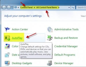 วิธีตั้งค่า Autoplay ใน Windows - ครูเชียงราย