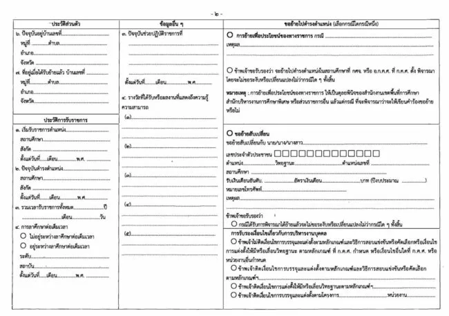 แบบคำร้องย้ายครู-สพฐ.2567