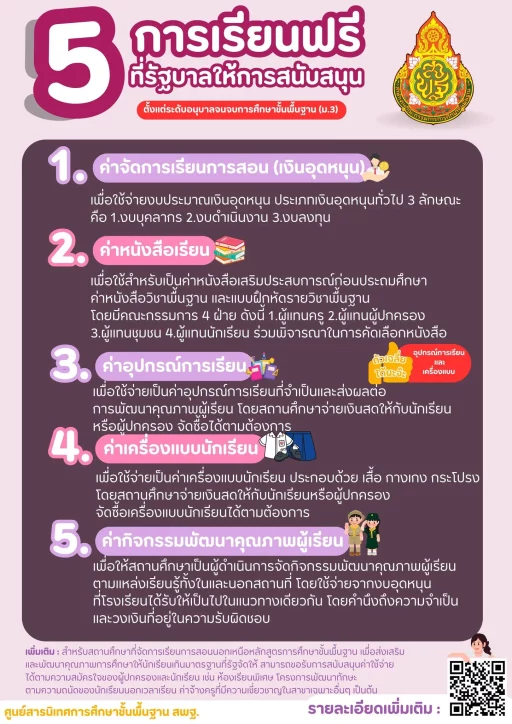 เรียนฟรี