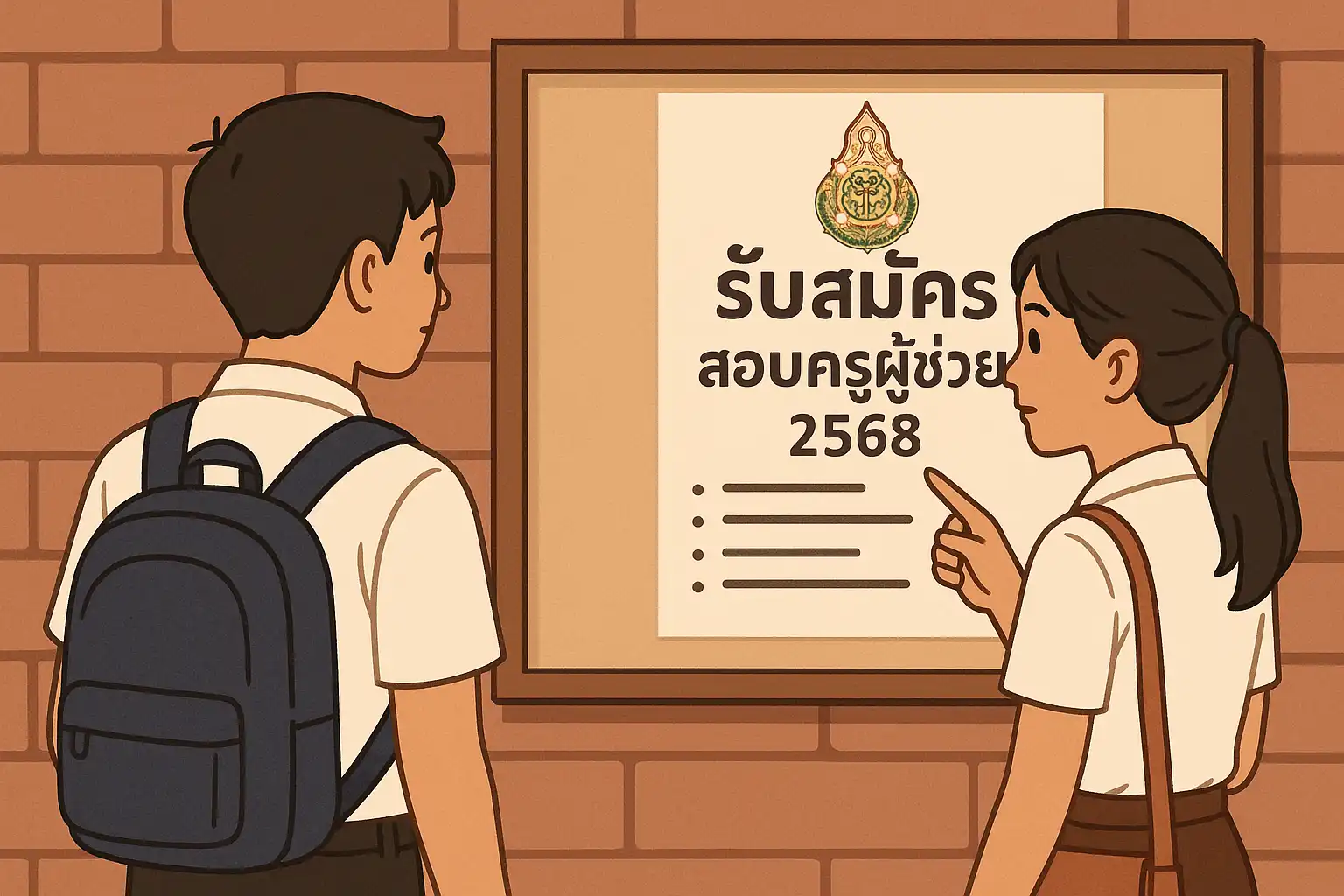 สมัครสอบครูผู้ช่วย 2568 สังกัด สพฐ. เปิดรับสมัคร 9 – 15 ก.ค. นี้ - ครู ...