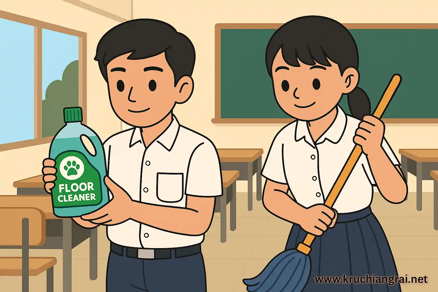 How To เลือกน้ำยาถูพื้น ปลอดภัยต่อสัตว์ บ้านสะอาดหมดจด