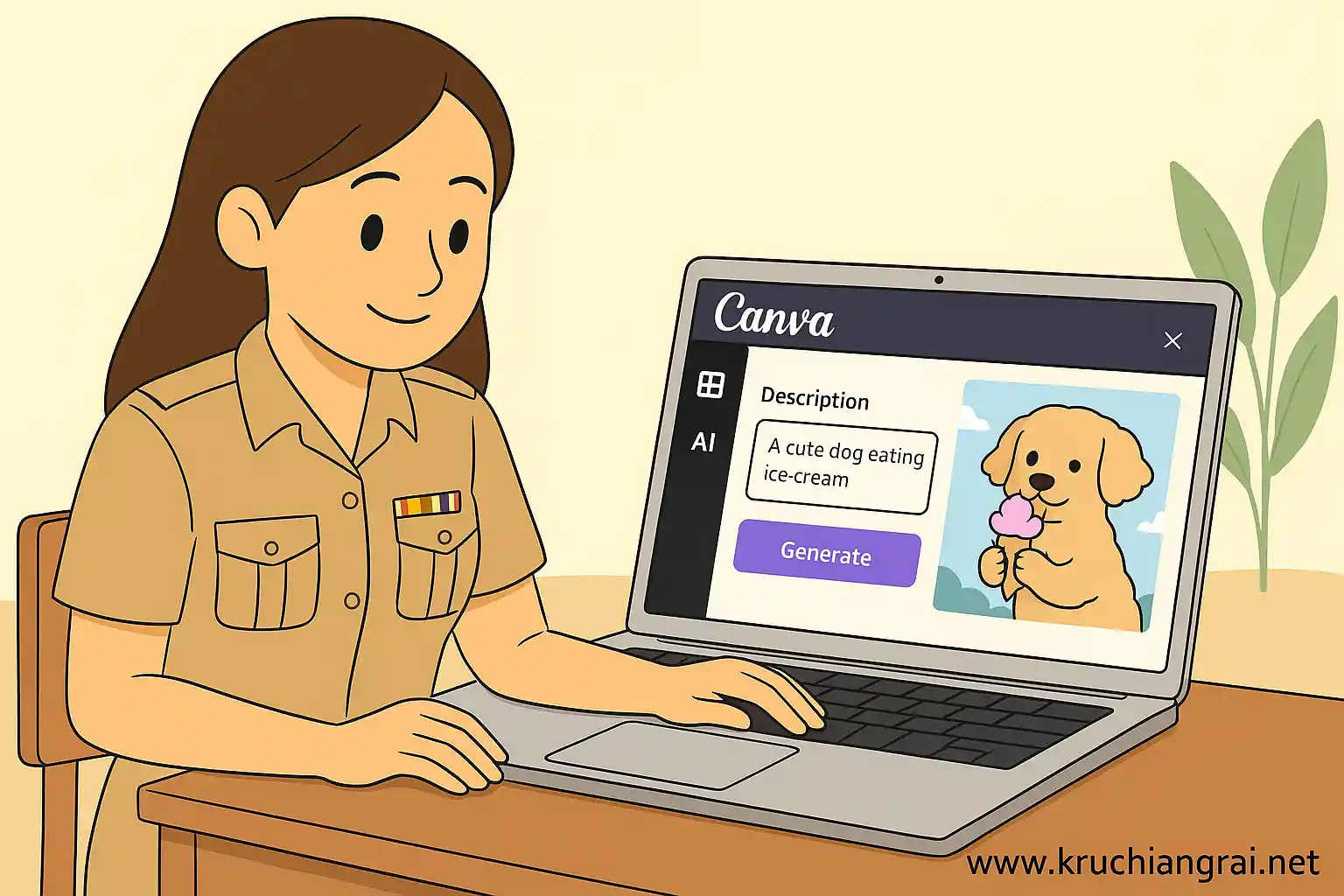 Canva AI สำหรับครู ใช้งานอะไรได้บ้าง และประโยชน์ต่อนักเรียน การศึกษาไทย