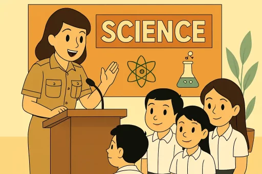 คำกล่าวรายงานสำหรับกิจกรรมวันวิทยาศาสตร์แห่งชาติ 2568