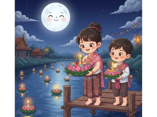 ระบายสีภาพวาดวันลอยกระทงกิจกรรมวันลอยกระทง.jpg