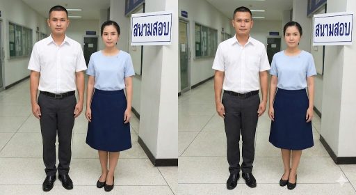 การแต่งตัวไปสอบท้องถิ่น 68
