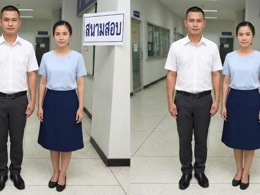 การแต่งตัวไปสอบท้องถิ่น 68