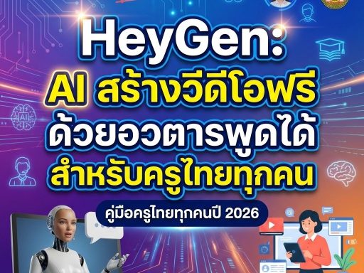 HeyGen AI สร้างวีดีโอฟรี