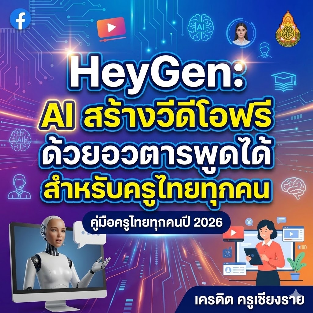 HeyGen AI สร้างวีดีโอฟรี