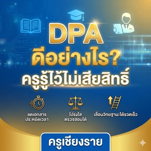ลิงก์ระบบประเมินวิทยฐานะดิจิทัล (DPA) 2569 – Single Sign-On 