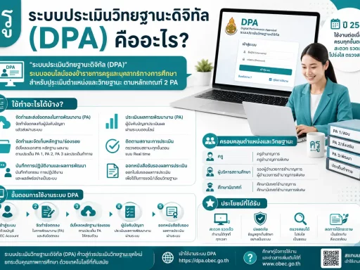 ระบบประเมินวิทยฐานะดิจิทัล (DPA) คืออะไร ใช้ทำอะไรได้บ้างในปี 2569
