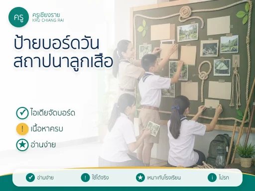 ป้ายบอร์ดวันสถาปนาลูกเสือแห่งชาติ 2569