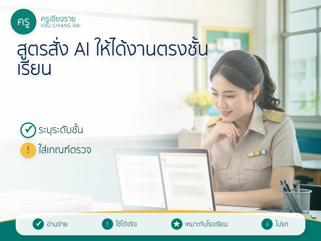 แนวทางใช้ ChatGPT vs Claude สำหรับครู ในห้องเรียนอย่างเหมาะสม