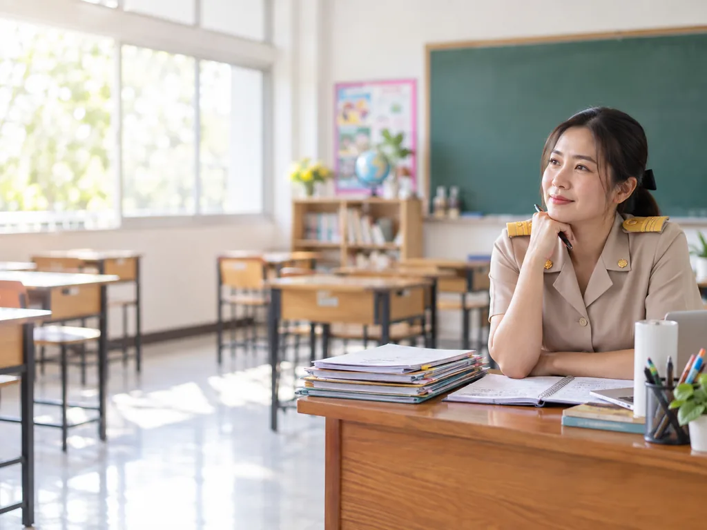 ตัวอย่างบันทึกหลังสอน 10 สถานการณ์ พร้อมแนวทางปรับคาบถัดไป ภาพประกอบ