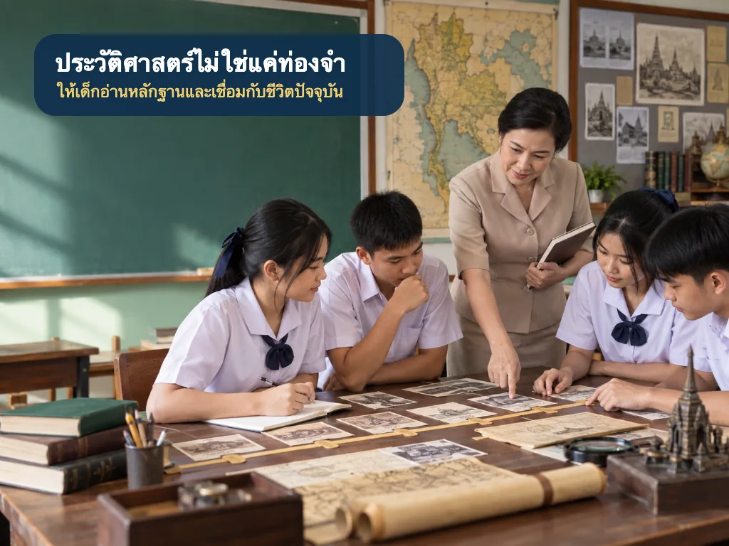 กิจกรรมห้องเรียนวันปิยมหาราชเกี่ยวกับประวัติศาสตร์และการศึกษาไทย