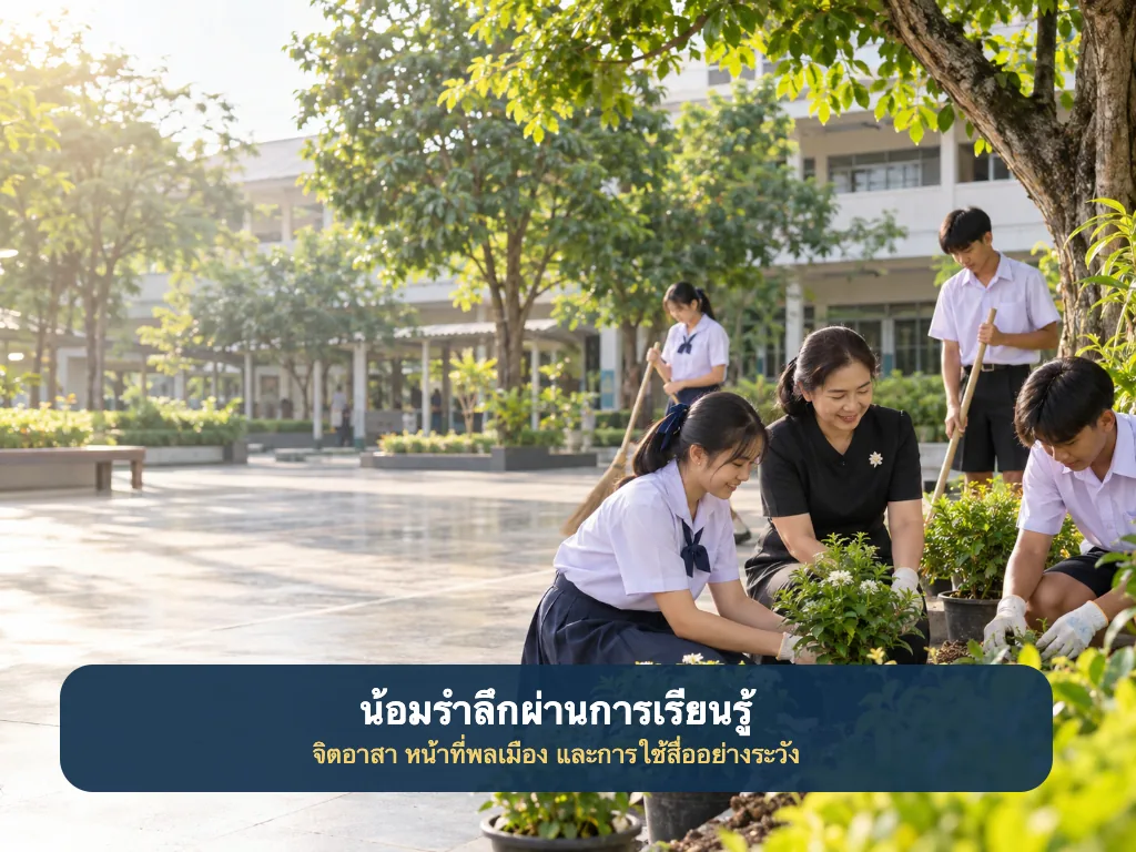 กิจกรรมโรงเรียนเนื่องในวันนวมินทรมหาราชที่เน้นการเรียนรู้และความเหมาะสม
